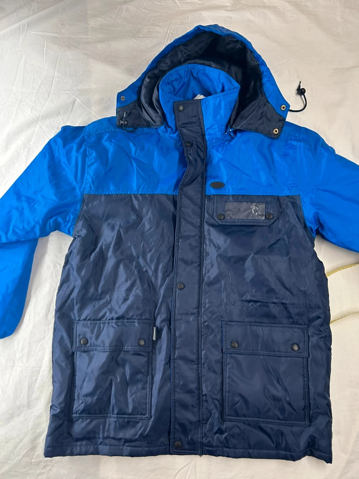 Blauw marine waterdichte mantelvest panoply #90 – photo 2